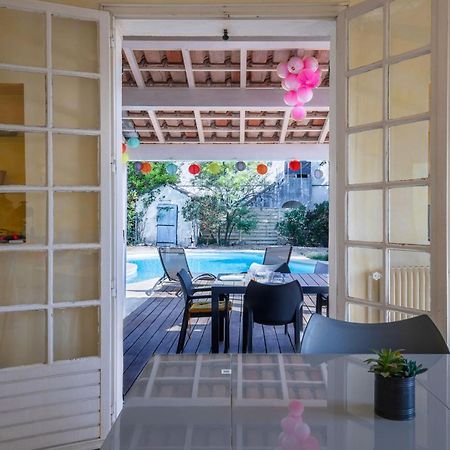 Villa Lumineuse Avec Piscine Chambres Ou Villa Saint-Georges-dʼOrques Buitenkant foto