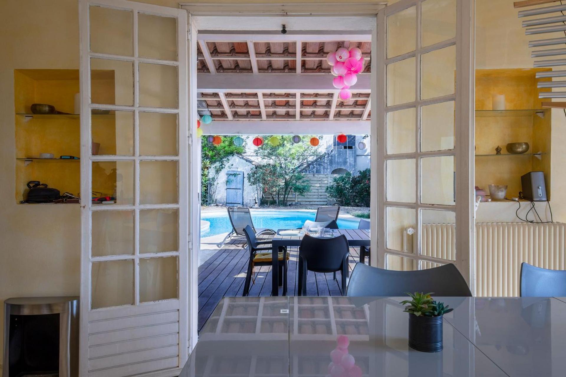 Villa Lumineuse Avec Piscine Chambres Ou Villa Saint-Georges-dʼOrques Buitenkant foto